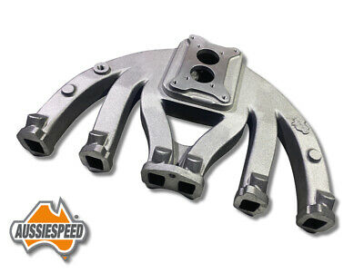 Slant 6 valiant 225 six Plymouth 2 barrel short intake manifold Aussiespeed - Fresh Stock Dated February 2026
