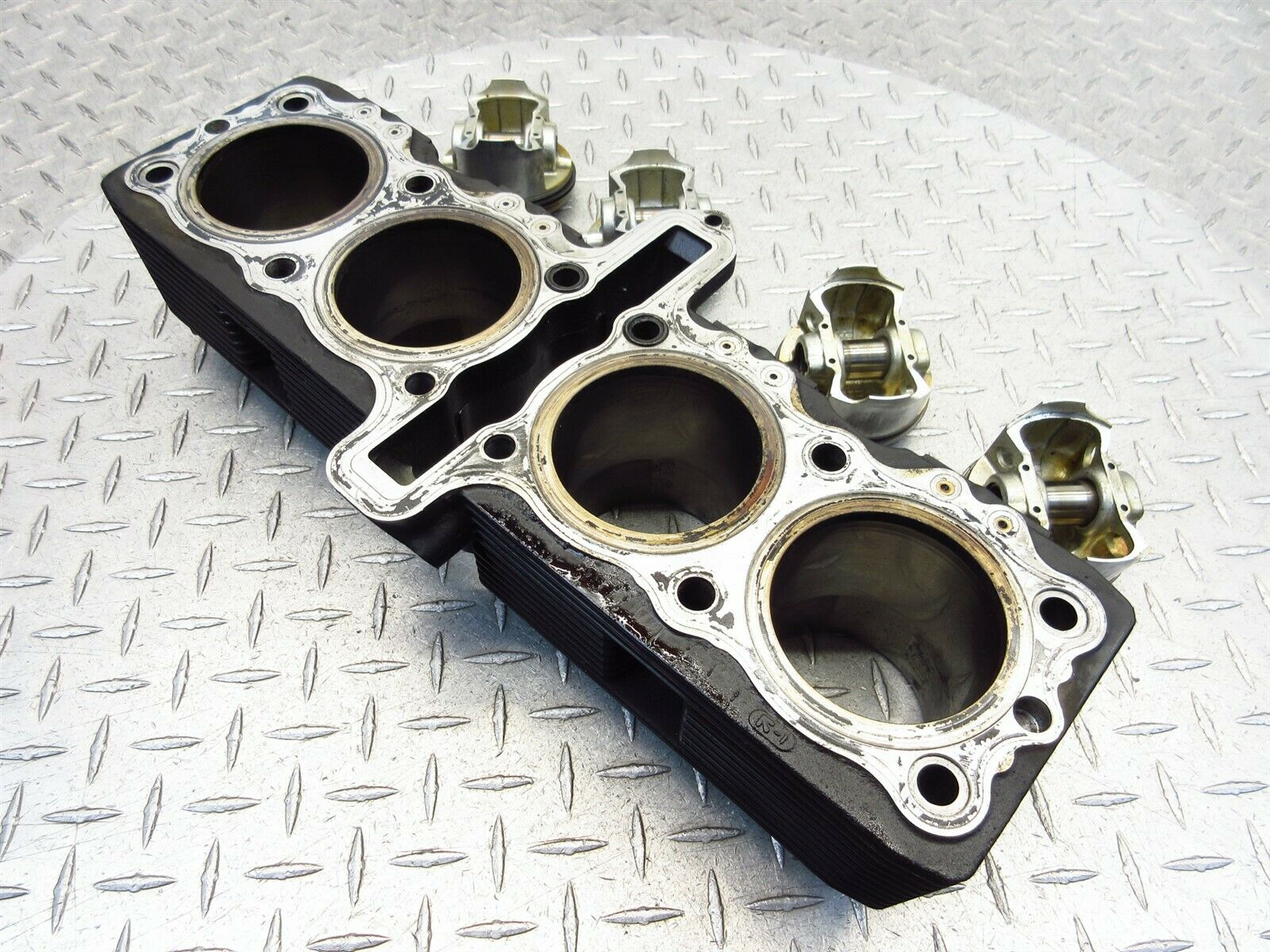 1994 88-97 Suzuki Katana 750 GSX750F Engine Motor Cylinder Barrel Jug Piston OEM - Fresh Stock Dated February 2026