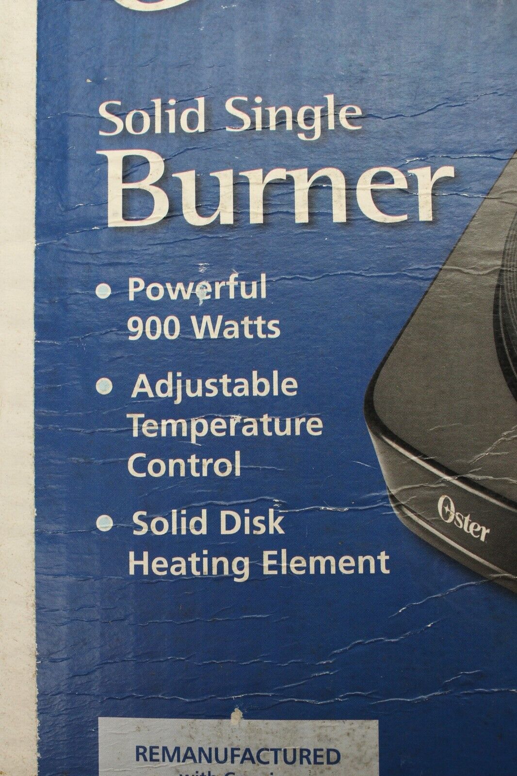 Oster Solid Single Burner Electric Hot Plate CKSTSB100-B Dorm Apartment Cooking - Fresh Stock Dated February 2026