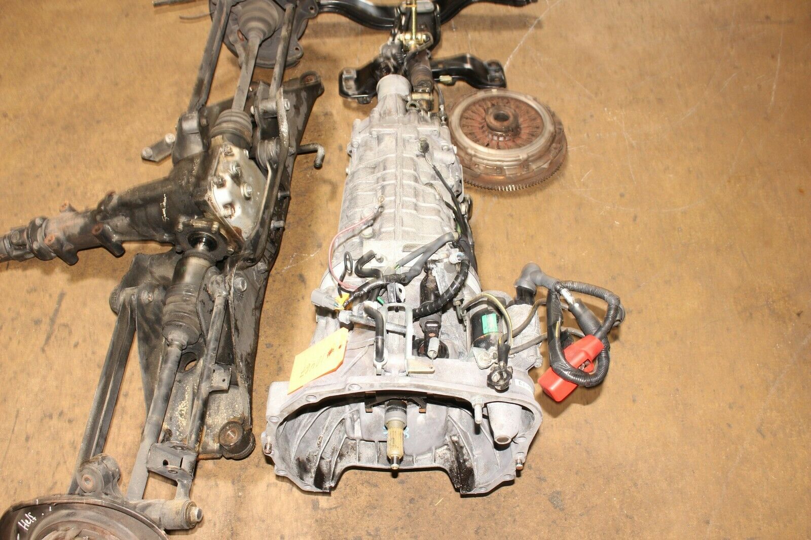 JDM 02 03 SUBARU WRX STI EJ207 V7 6 SPEED TRANSMISSION R180 DIFF 3.9 FD LSD - Fresh Stock Dated December 2025