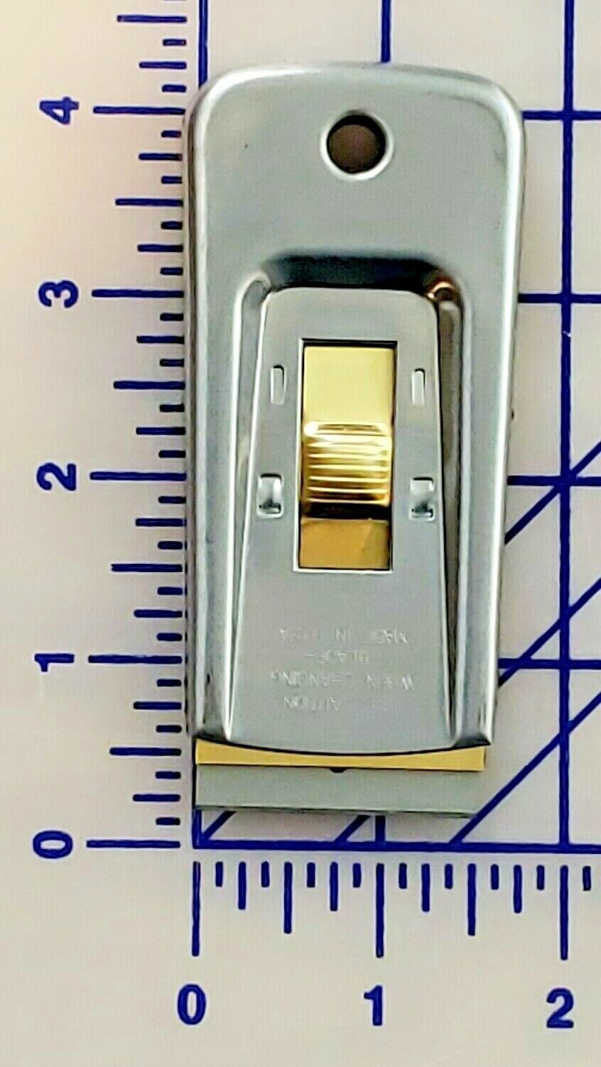 Metal Paint Scraper MS-410 by PHC Razor Blade Cleaning Glass Paint & Floor Wax - Fresh Stock Dated February 2026