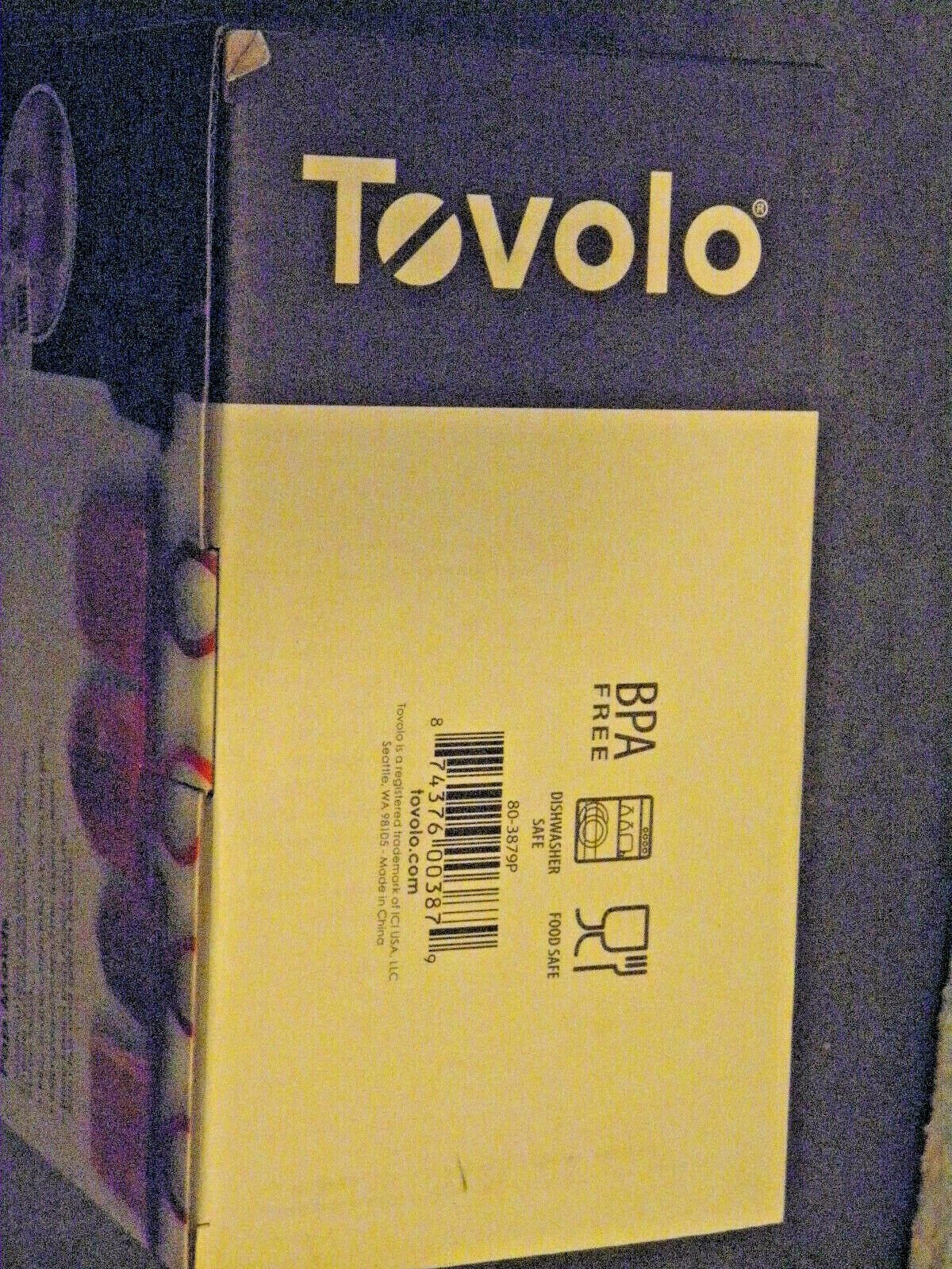 Tovolo Jewel Ring Ice Pop Molds, Drip-Guard Handle, 1.25 Oz Popsicles, Set of 6 - Fresh Stock Dated February 2026