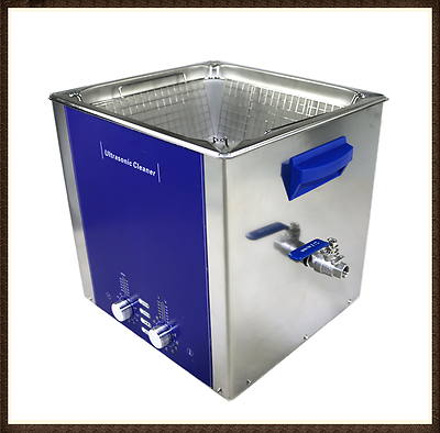 15 L ultrasonic Cleaner With Degas Sweep Timer/Heater 480W - Fresh Stock Dated February 2026