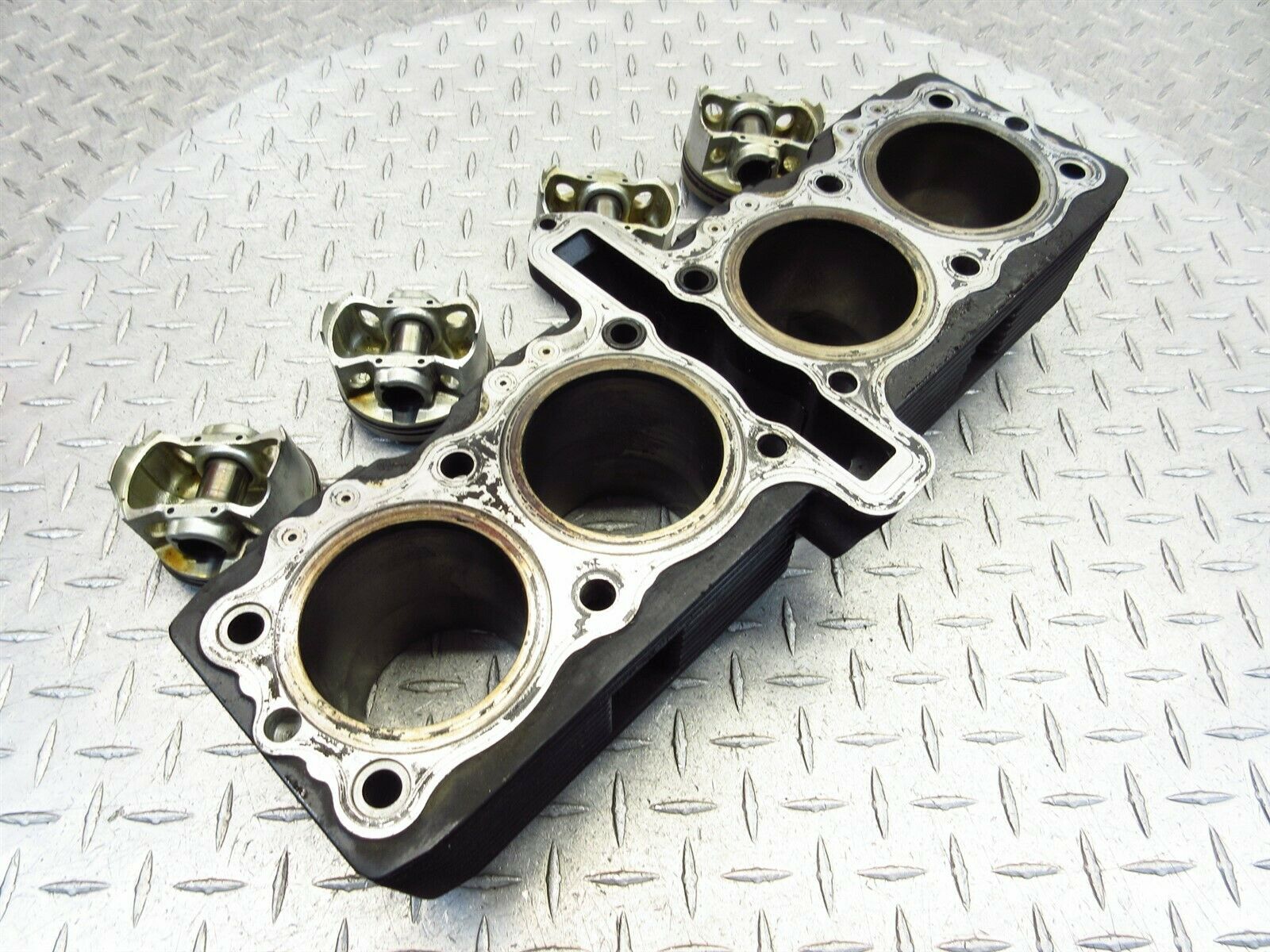 1994 88-97 Suzuki Katana 750 GSX750F Engine Motor Cylinder Barrel Jug Piston OEM - Fresh Stock Dated February 2026