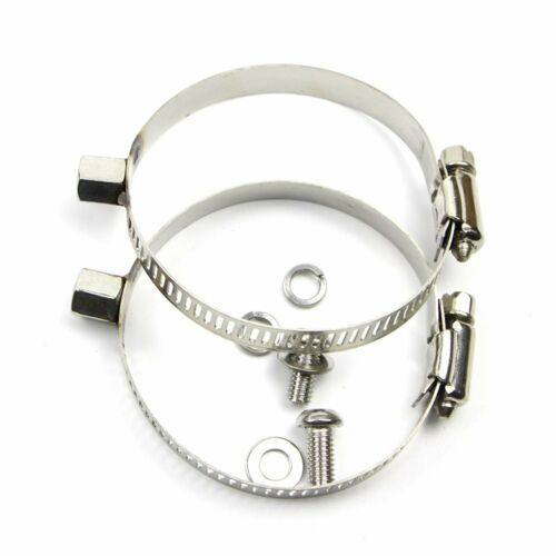 Motorcycle Exhaust Middle Pipe Heat Shield Cover Muffler Protector Carbon Like - Fresh Stock Dated February 2026