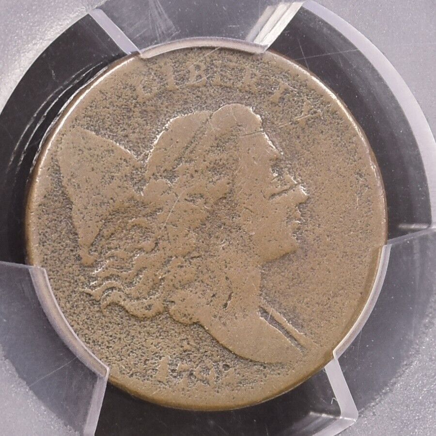1794 Half Cent - PCGS VG Details, Environmental Damage (#54876-K) - Fresh Stock Dated February 2026