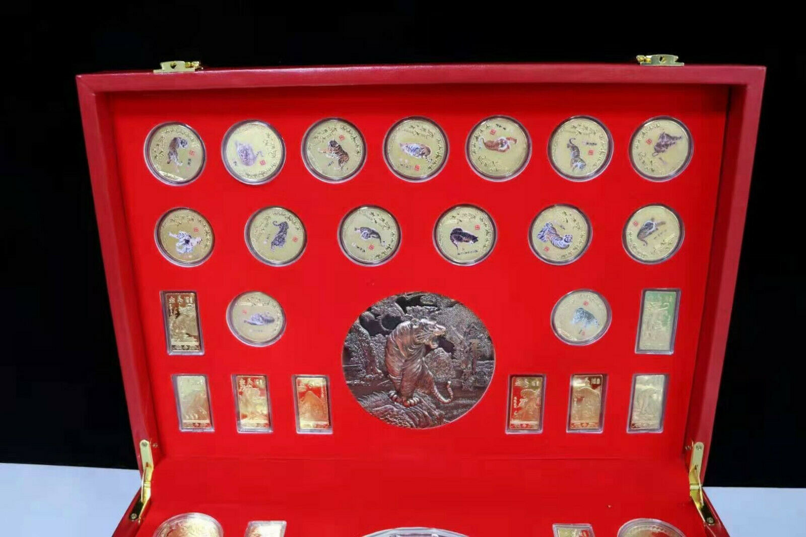 42pcs New 2022 China Zodiac Tiger Silver bar Coins Set - Fresh Stock Dated February 2026