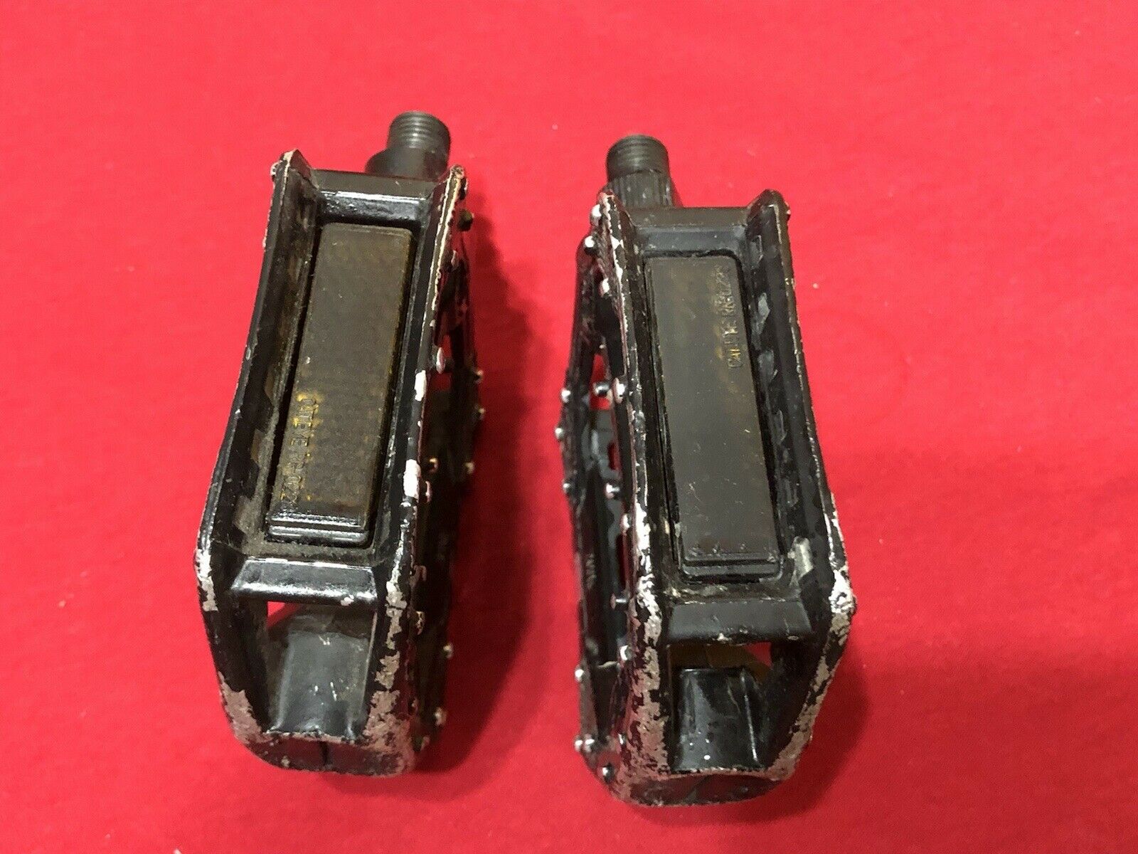 KKT SMX 1/2 PEDALS BLACK OLD SCHOOL BMX - Fresh Stock Dated December 2025