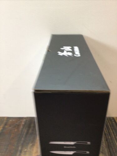 CANGSHAN Knife Set with Block - New in open box - Fresh Stock Dated December 2025