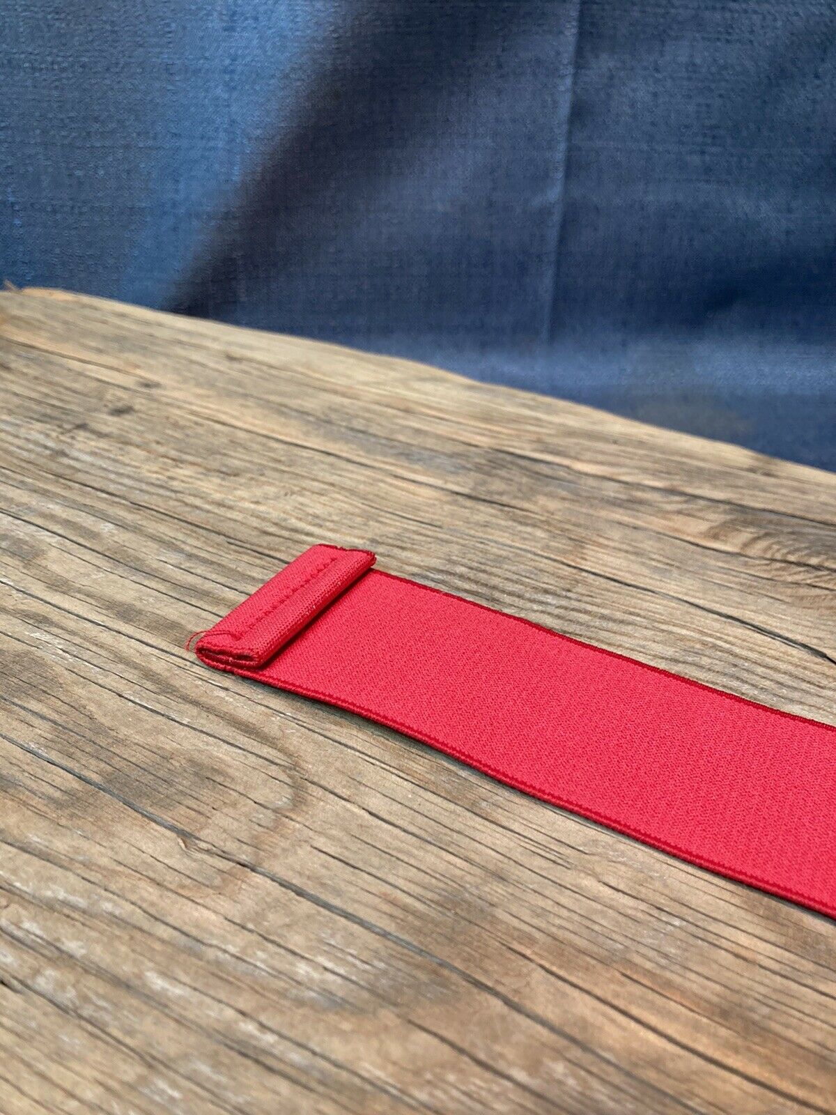 Old School BMX A'ME goggle strap race BELL NOS genuine Vintage Red And White - Fresh Stock Dated December 2025