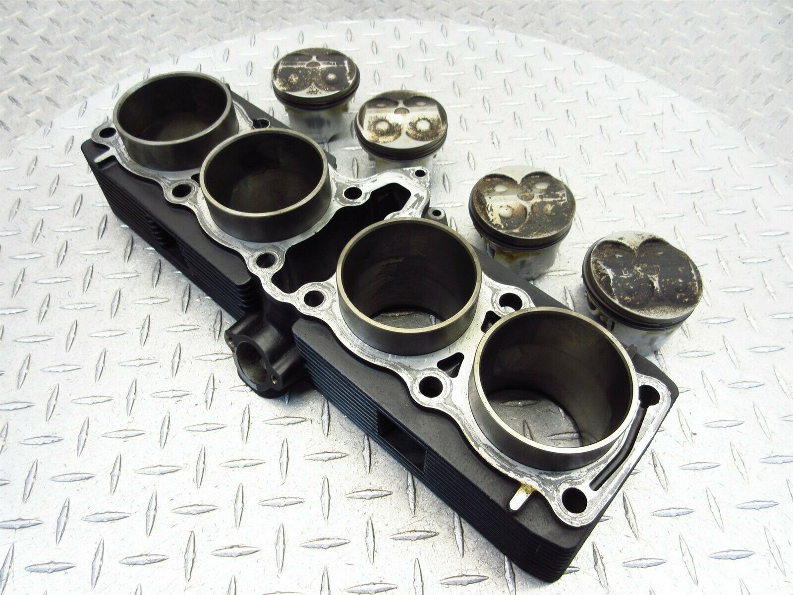 1994 88-97 Suzuki Katana 750 GSX750F Engine Motor Cylinder Barrel Jug Piston OEM - Fresh Stock Dated February 2026