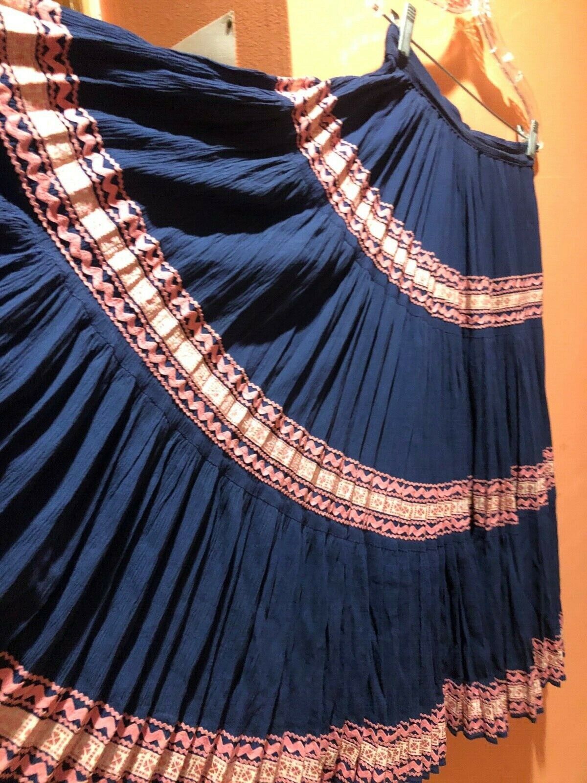 60’s vintage hippie boho southwestern full circle skirt festival wear - Fresh Stock Dated March 2026