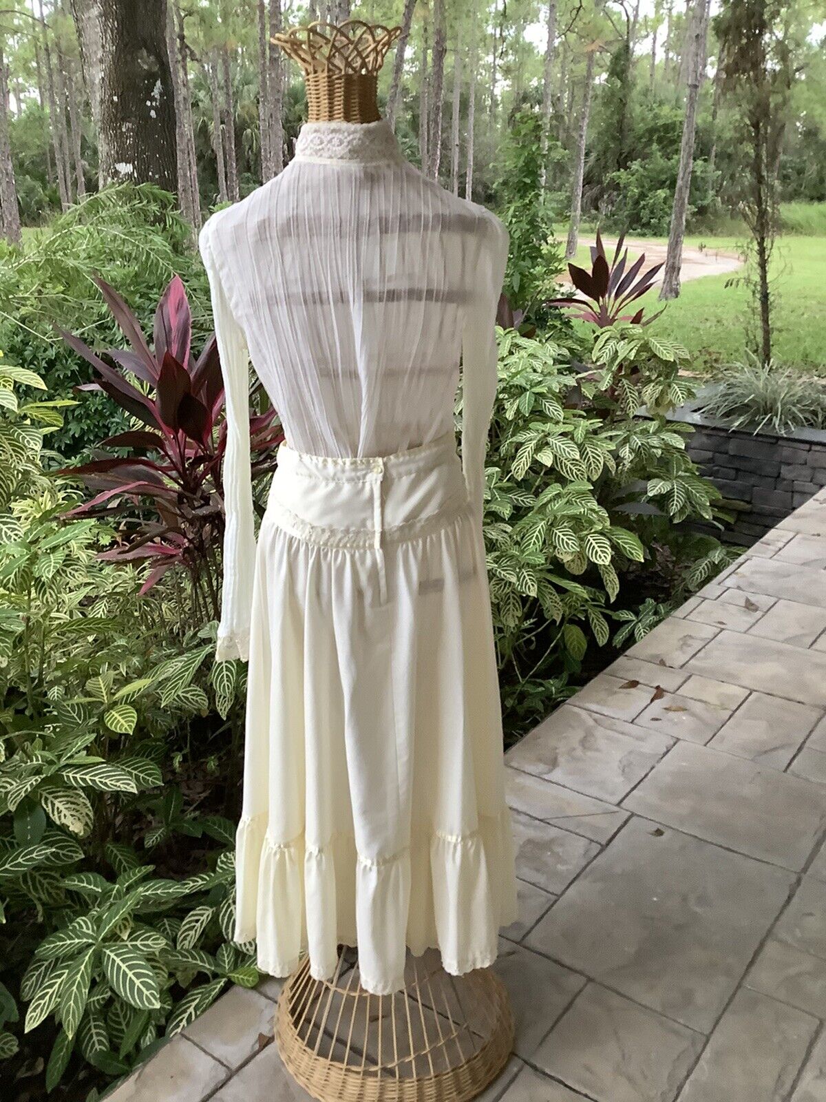 Vintage 70s Jessica’s Gunnies Skirt and Blouse size 11 - Fresh Stock Dated March 2026