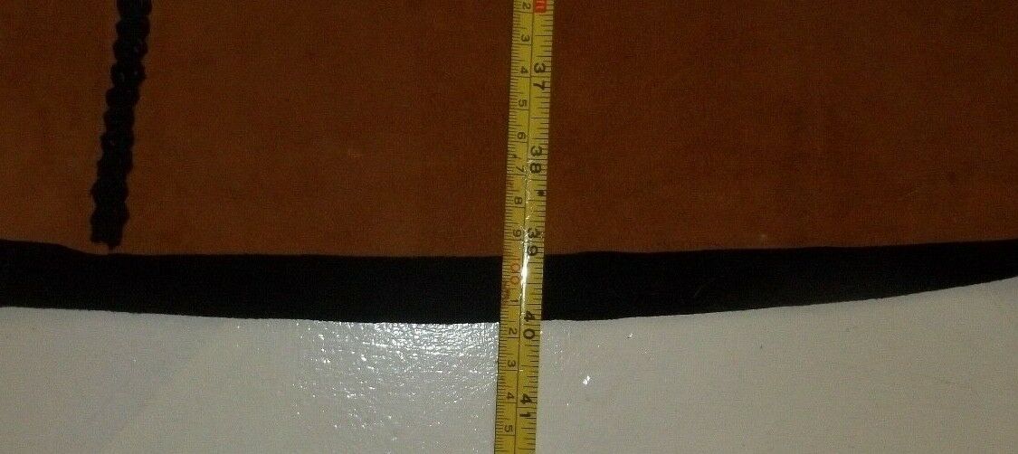 Vintage Long Leather Skirt Hippie Western Boho Mexico ropa de piel NOS c.1970's - Fresh Stock Dated December 2025