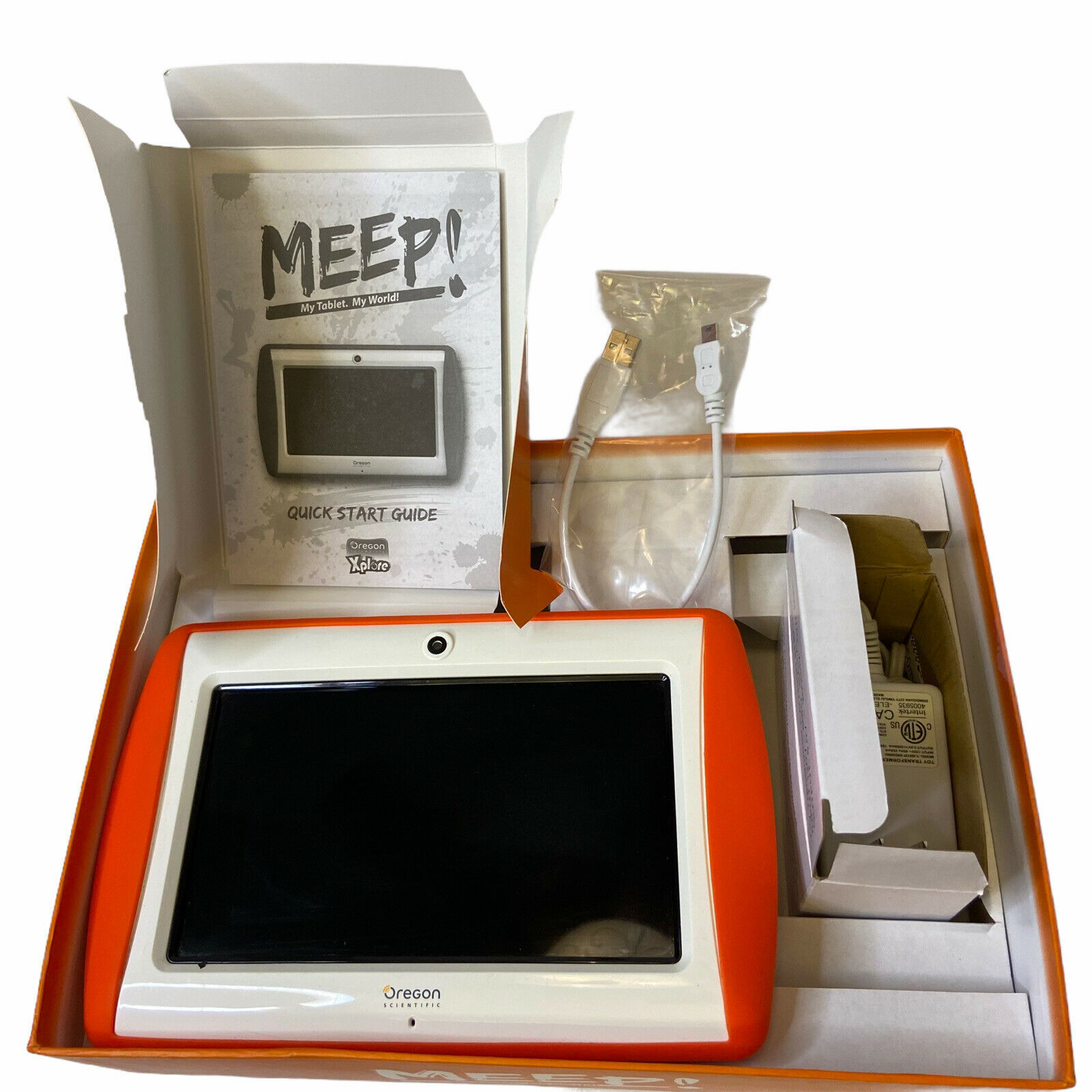 Oregon Scientific Xplore Meep Kids Tablet Wi-Fi Enabled In box  Tested & Works - Fresh Stock Dated February 2026