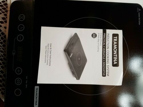 Tramontina InductionCooktop Single Burner Countertop Model 81500/100.New No Box - Fresh Stock Dated December 2025
