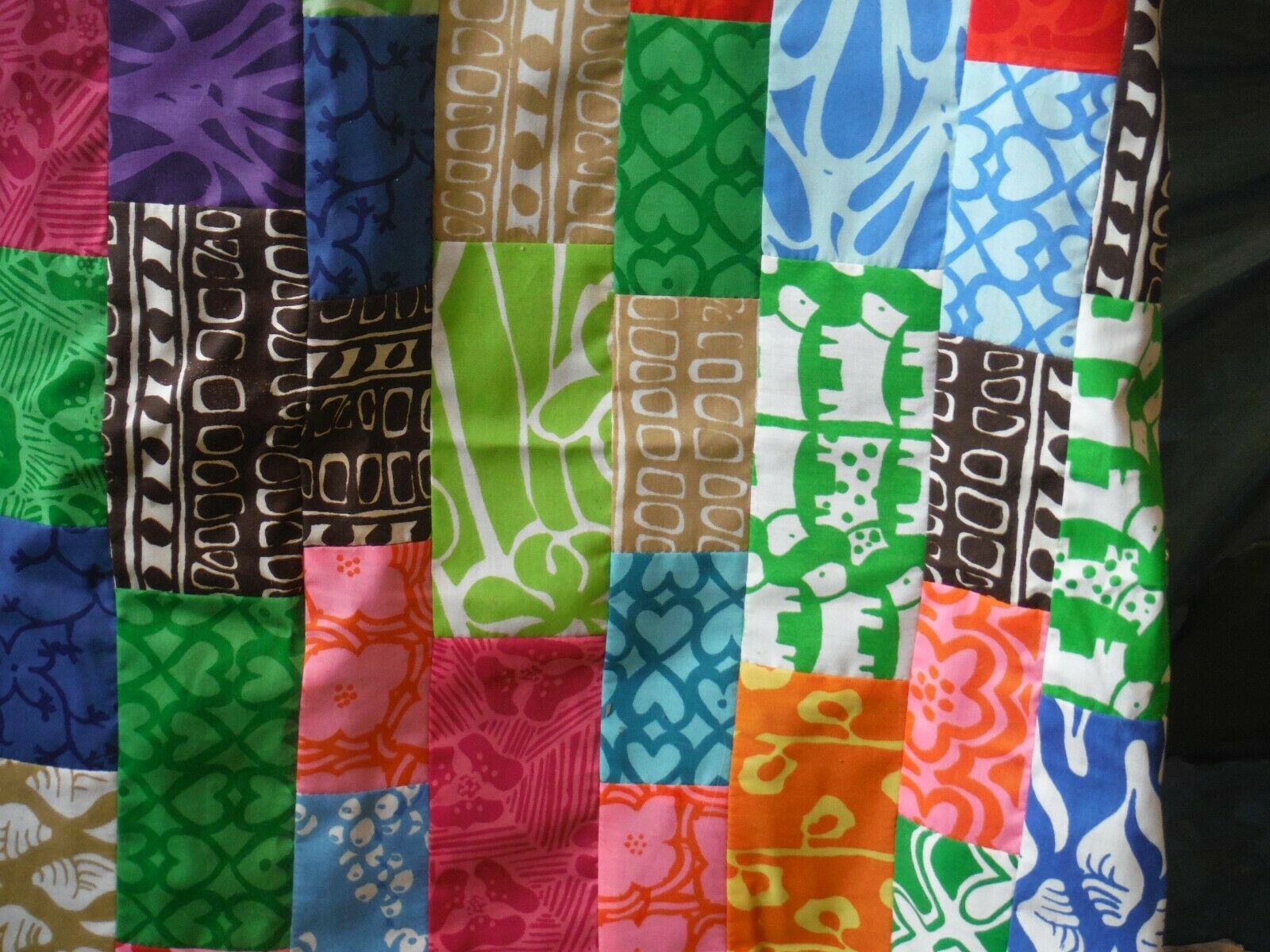 Vintage 1970s Marblehead MA Handprints Silkscreen Maxi Skirt Eve Harley  P846 - Fresh Stock Dated March 2026