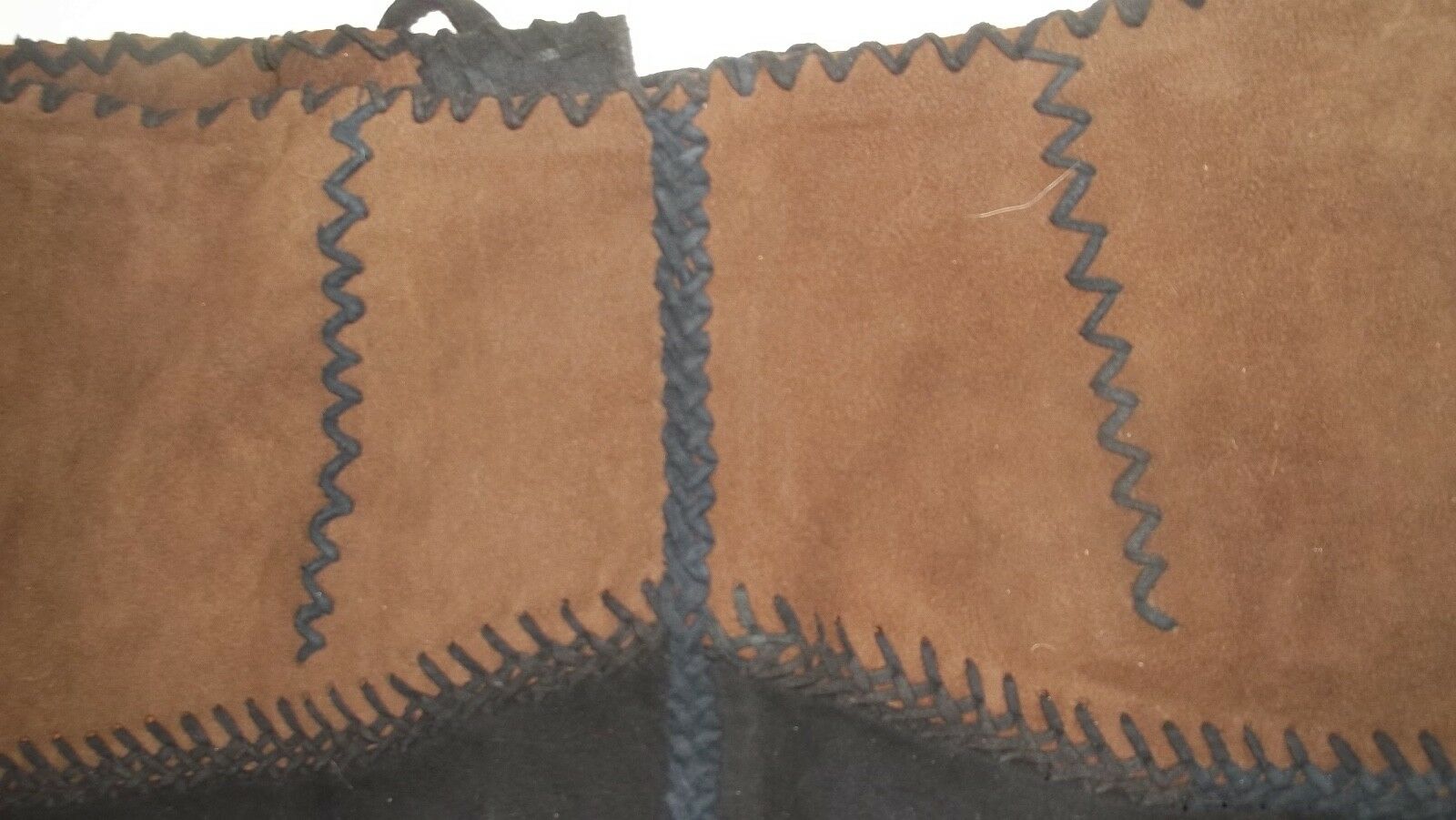 Vintage Long Leather Skirt Hippie Western Boho Mexico ropa de piel NOS c.1970's - Fresh Stock Dated December 2025