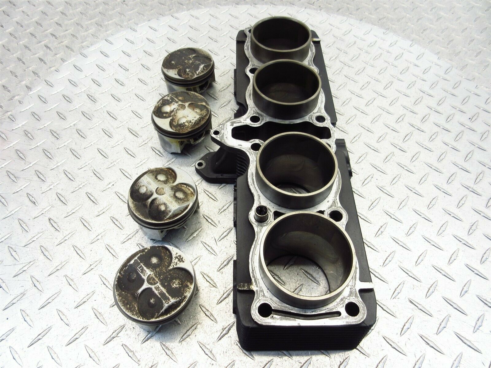 1994 88-97 Suzuki Katana 750 GSX750F Engine Motor Cylinder Barrel Jug Piston OEM - Fresh Stock Dated February 2026