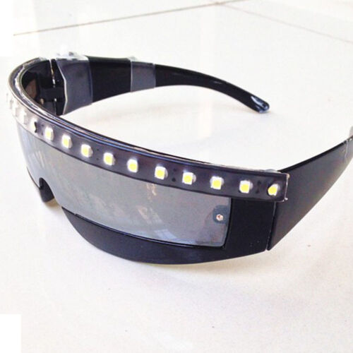 NightClub Party Led Light Glasses DJ Poping Hip hop Dancer Show Led Glow Glasses - Fresh Stock Dated February 2026
