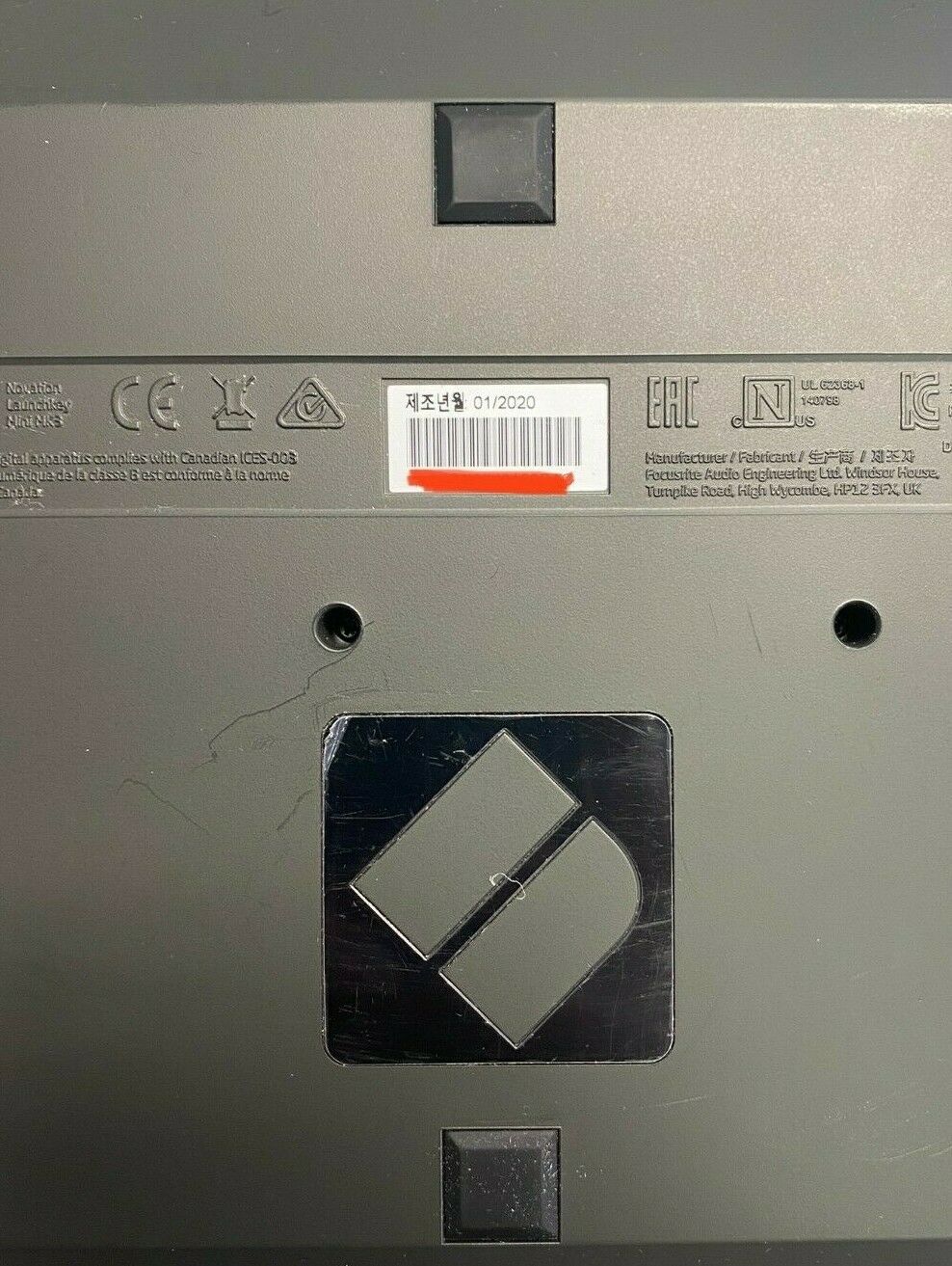 Novation Launchkey Mini Mk3 25 Mini-key Midi Keyboard Controller - Ships Fast - - Fresh Stock Dated December 2025