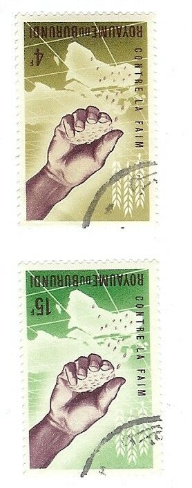 BURUNDI: 1960'S-1970's STAMP COLLECTION - Birds. - 13 STAMPS - Fresh Stock Dated January 2026