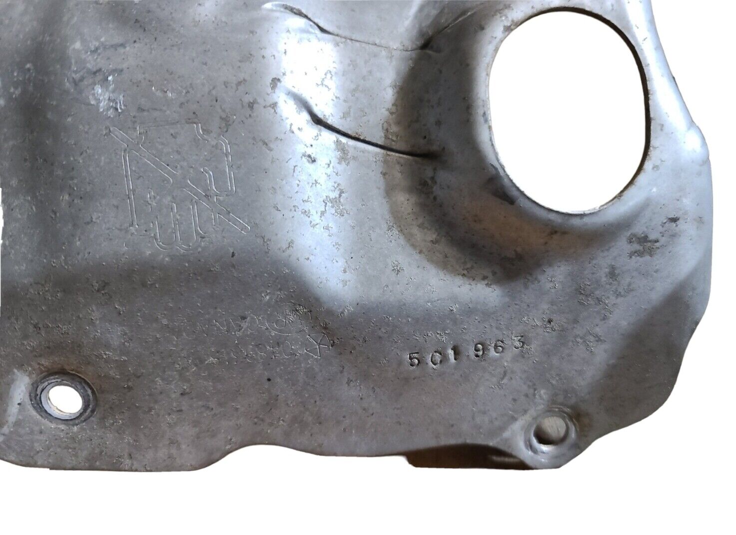 2013 Fiat 500 Abarth 1.4L Turbo OEM Upper & Lower Heat Shield - Fresh Stock Dated February 2026