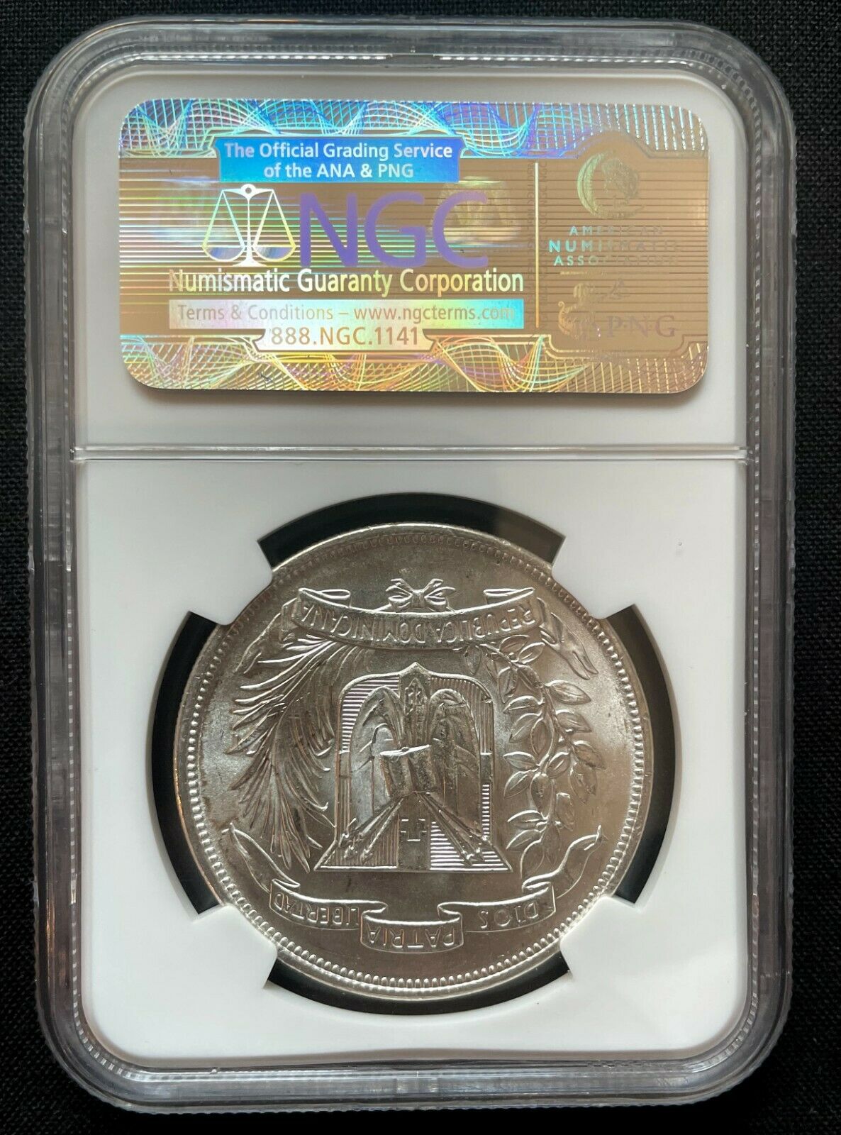 1952 Dominican Republic Silver Peso NGC MS 63 - 9 Coin Lot - See Description - Fresh Stock Dated February 2026