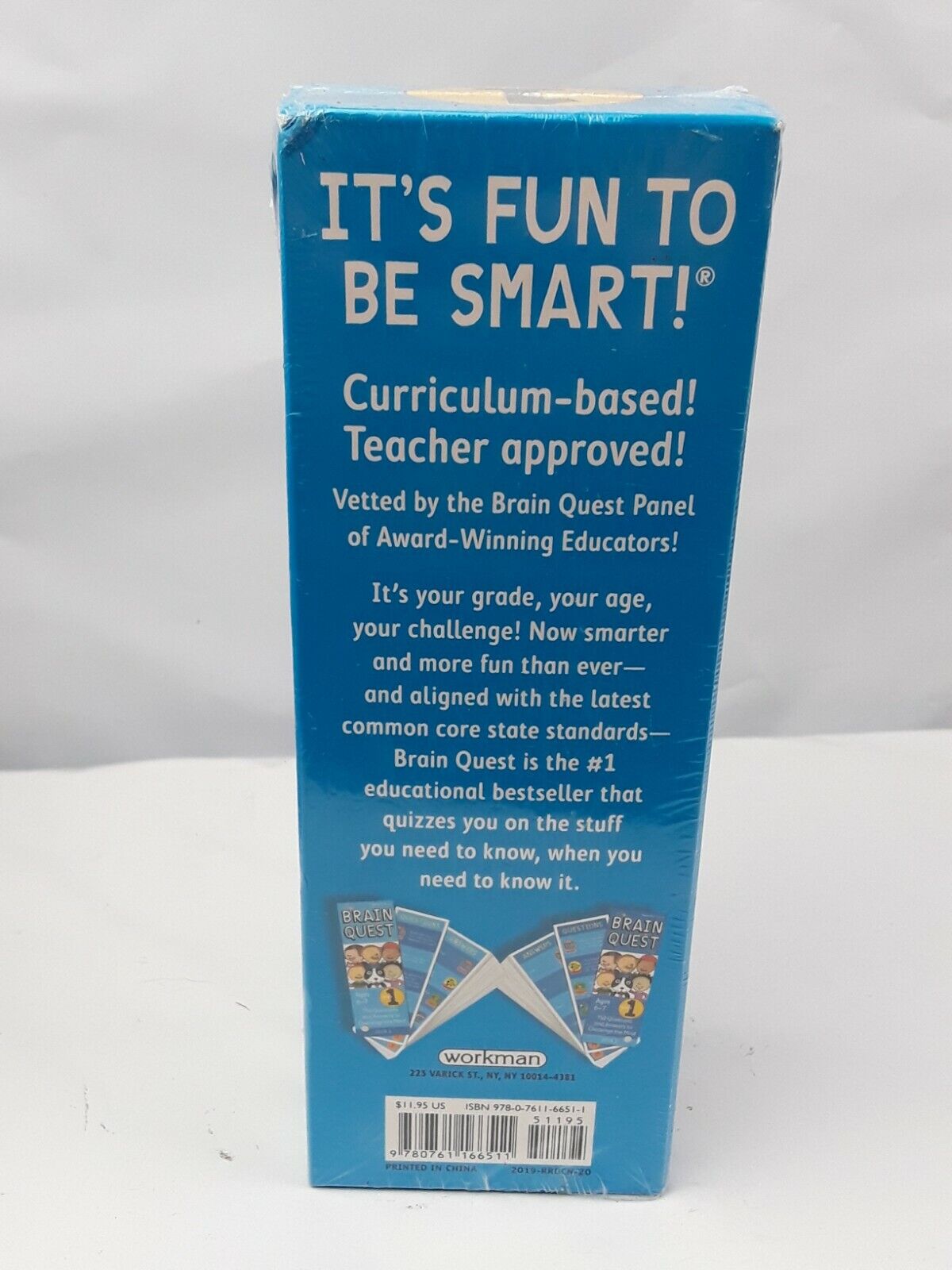 Brain Quest Grade 1  - Grade 1; Ages 6-7 BRAND NEW FACTORY SEALED b12 - Fresh Stock Dated February 2026