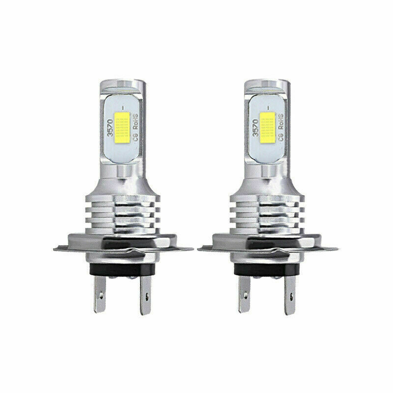 4x Clear White H7 H11 LED Headlight Bulbs Upgrade Kit For Suzuki GSXR1000 07-08 - Fresh Stock Dated February 2026