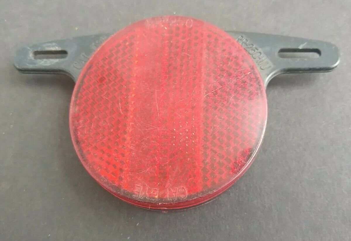 Vintage Cat Eye Orange And Red Reflector Assorted Lot - Fresh Stock Dated February 2026