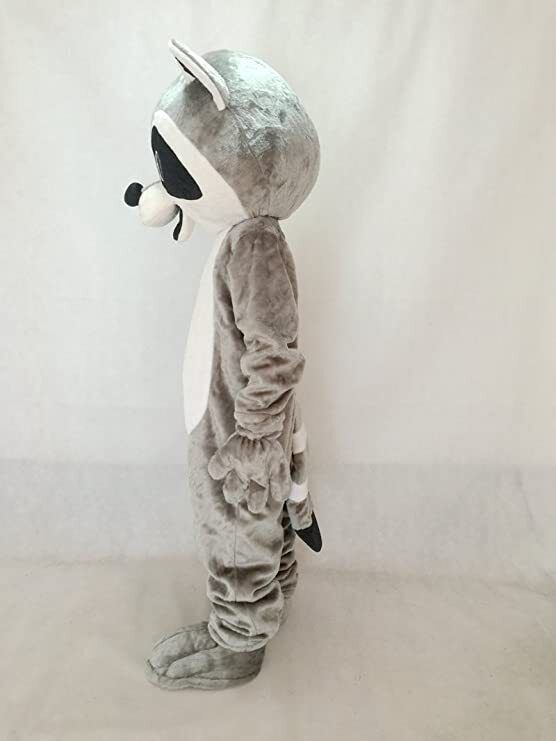 Robbie Raccoon with White Belly Mascot Costume school mascot costumes - Fresh Stock Dated February 2026