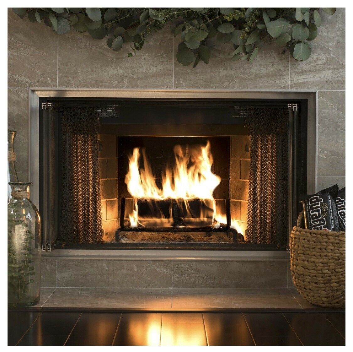 Duraflame Gold Ultra Premium 4.5lb Burning Firelogs, 6-Pack Case, 3 Hour Burn - Fresh Stock Dated December 2025