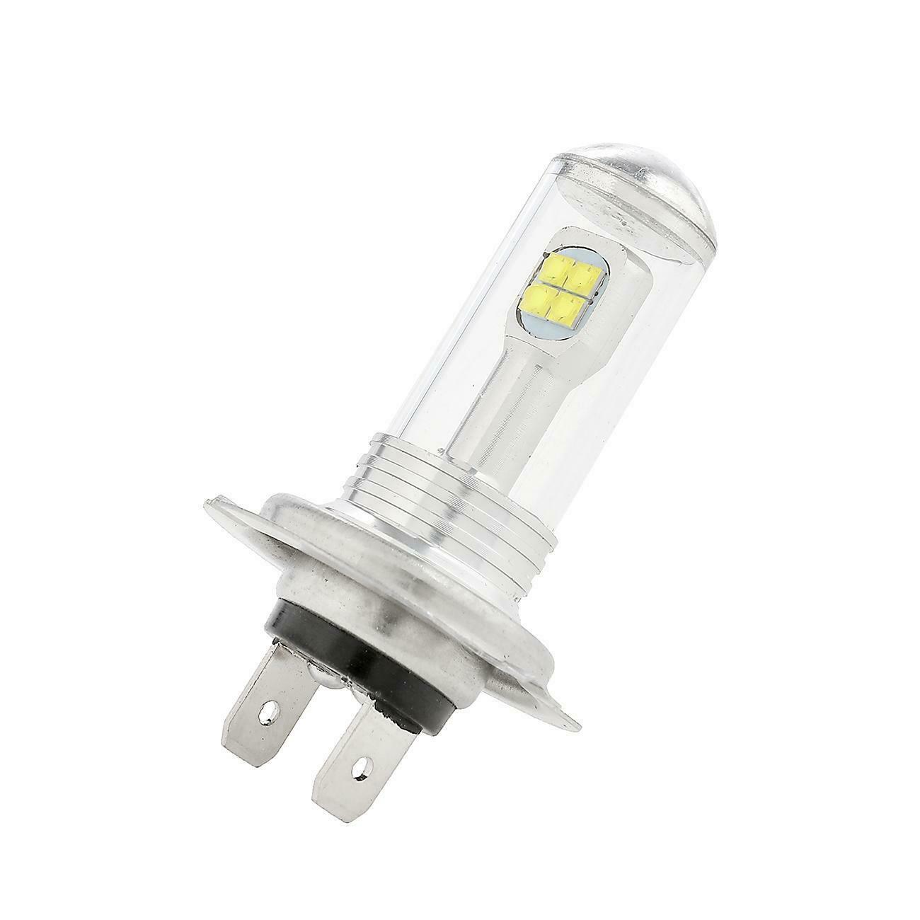 AUXBEAM 2pcs H7 Headlight 6000K Super White DC 12V Light Lamps 40W Fog Bulbs - Fresh Stock Dated February 2026