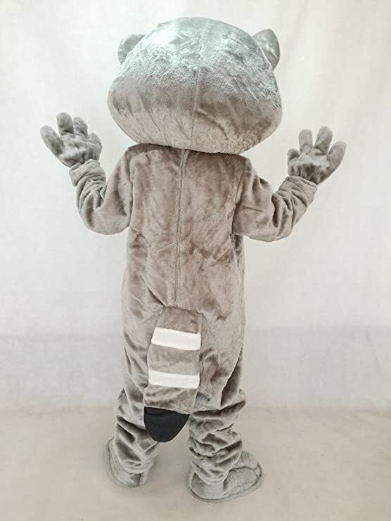 Robbie Raccoon with White Belly Mascot Costume school mascot costumes - Fresh Stock Dated February 2026