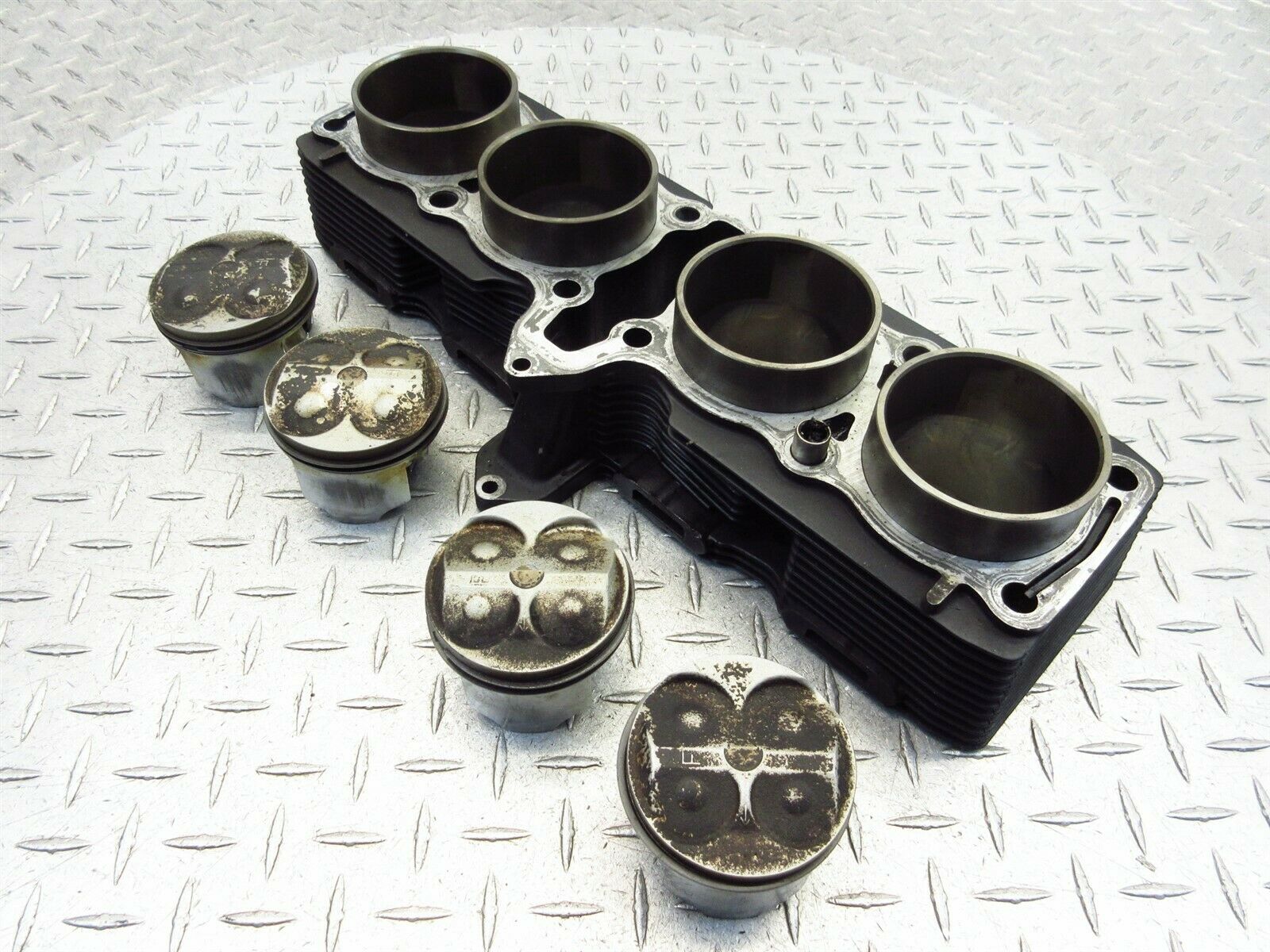 1994 88-97 Suzuki Katana 750 GSX750F Engine Motor Cylinder Barrel Jug Piston OEM - Fresh Stock Dated February 2026