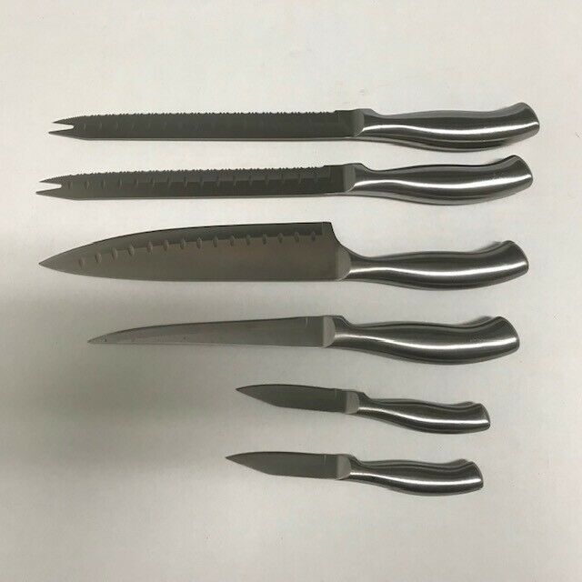 Hessler Worldwide Surgical Stainless Steel Cutlery Knife 6 Piece Set UNUSED No B - Fresh Stock Dated December 2025