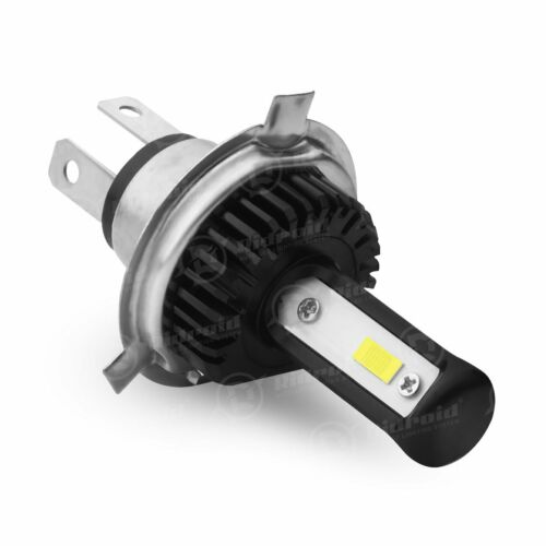 Fanless H4 9003 LED Headlight Hi/Low Beam 6000K Bulb FOR Motorcycle Super Bright - Fresh Stock Dated February 2026