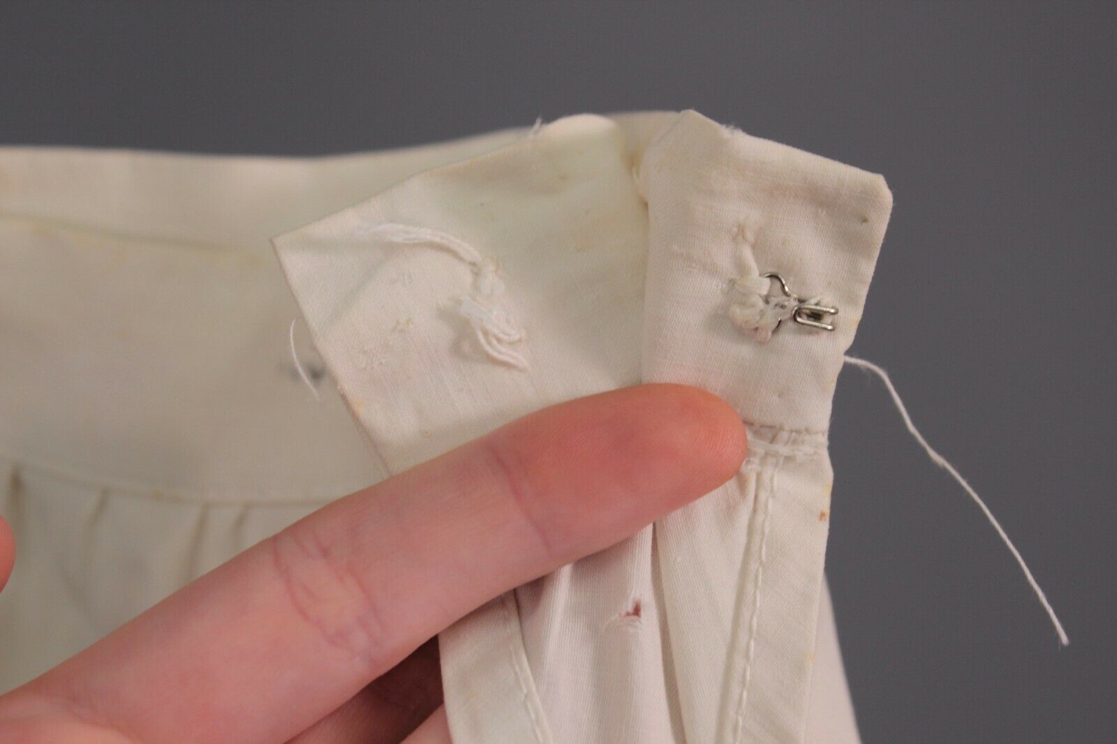 VTG Women's Antique Edwardian Early 1900s Tiered White Skirt Sz XS - Fresh Stock Dated February 2026