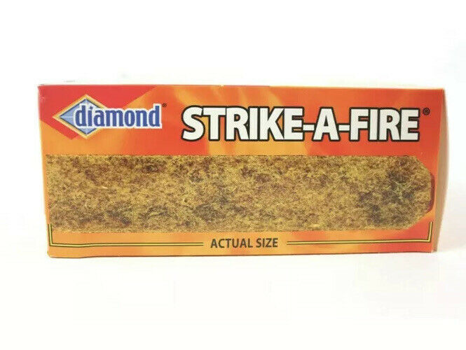 Diamond Strike A Fire Flame Starters Strike on Box Lot of 3 - Fresh Stock Dated December 2025
