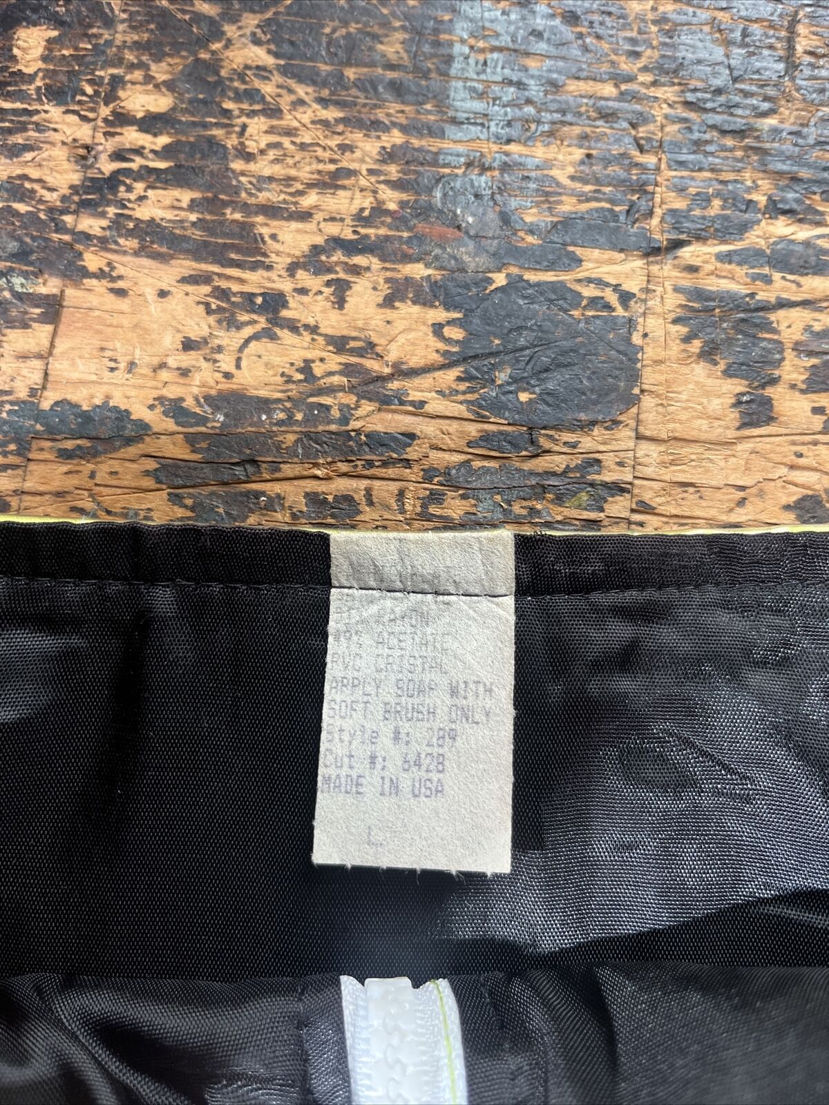 vintage green plastic raver skirt 1990’s y2k sporty large - Fresh Stock Dated March 2026