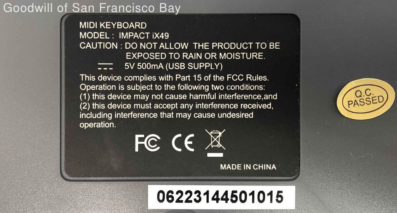 Nektar Impact iX49 49-key MIDI Controller Keyboard - Fresh Stock Dated February 2026