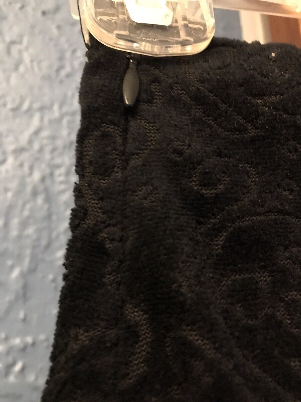 VINTAGE 90s CONTEMPO Little Black Velvet Ruffled Skirt Sexy! Size XS/S Rare Find - Fresh Stock Dated March 2026