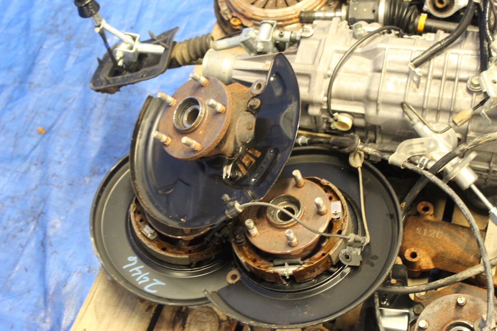 2017 SUBARU IMPREZA WRX STI SEDAN OEM 6SPD MANUAL TRANSMISSION SWAP KIT 77K#2446 - Fresh Stock Dated February 2026