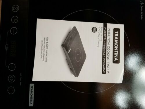 Tramontina InductionCooktop Single Burner Countertop Model 81500/100.New No Box - Fresh Stock Dated December 2025