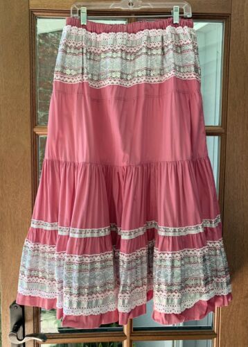 CowDancer Retro Rockabilly Vintage Fiesta Patio Skirt One of a Kind OSFM - Fresh Stock Dated March 2026