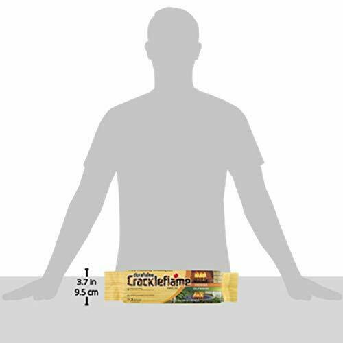 Crackleflame 4.5lb 3-hr Indoor/Outdoor Firelog, 4-pack - Fresh Stock Dated February 2026