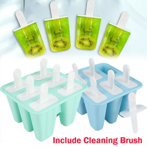 Homemade Popsicle Molds Shapes, Silicone Frozen Ice Popsicle Maker-BPA Free NEW - Fresh Stock Dated December 2025