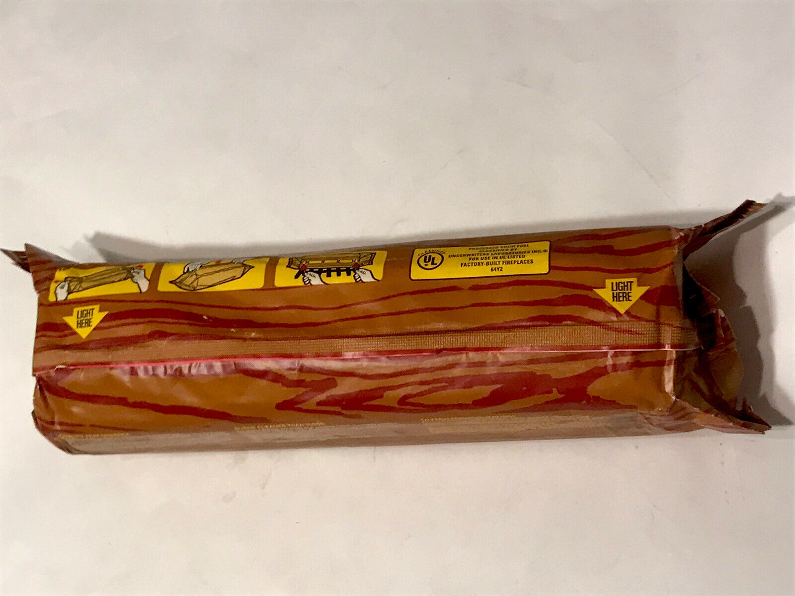 1994 Giant Size DURAFLAME 6 Pound 3 Hour Firelog - Fresh Stock Dated December 2025