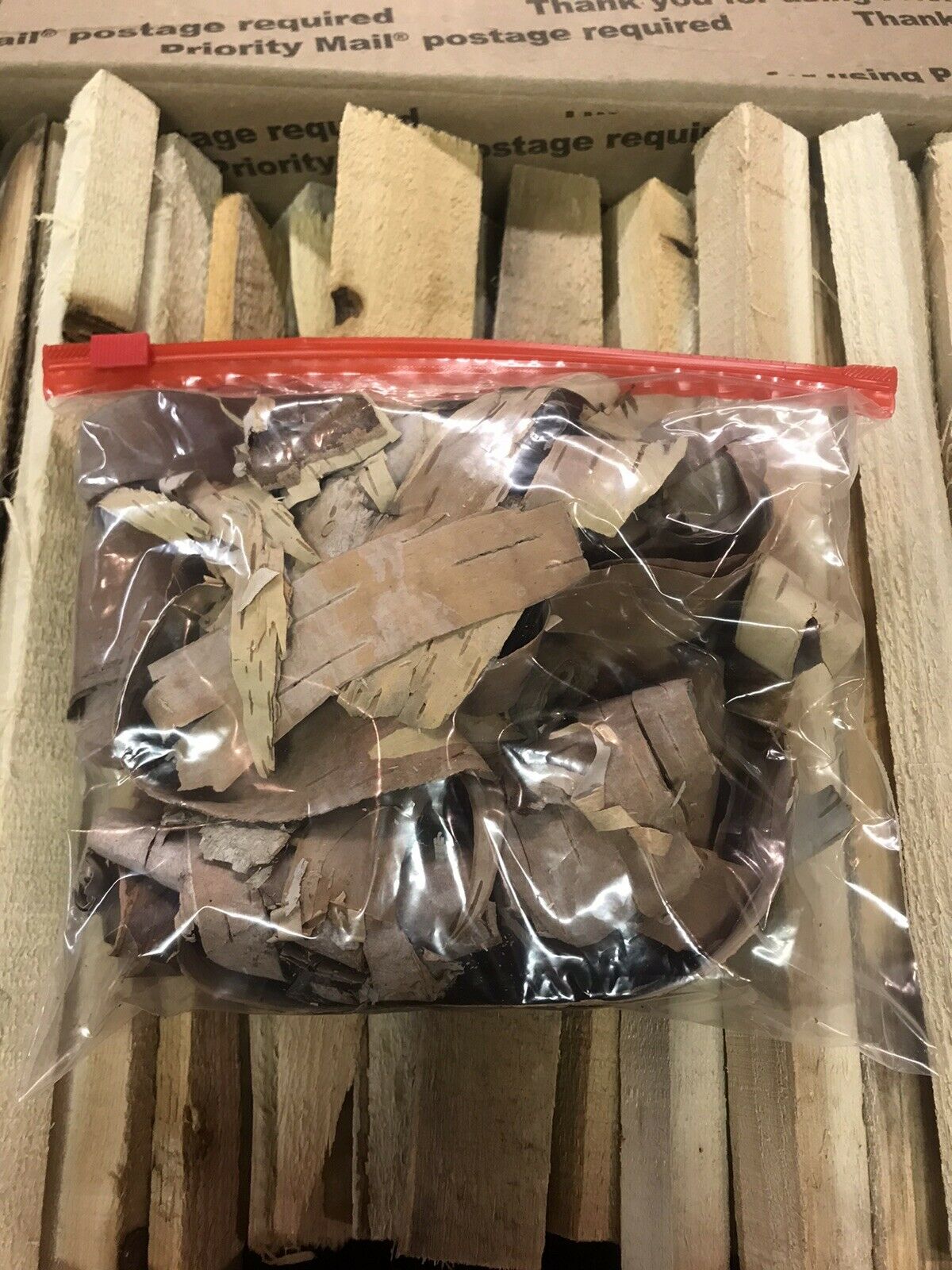 CEDAR KINDLING - 100% ALL NATURAL SEASONED CEDAR FIREWOOD 7lbs.Bag Of Birchbark - Fresh Stock Dated December 2025